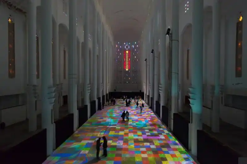 Installazione al Sacro Cuore di Casablanca 