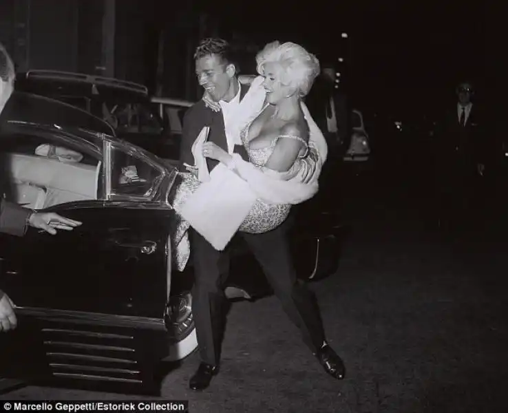 Jane Mansfield e Mike Hargitay 