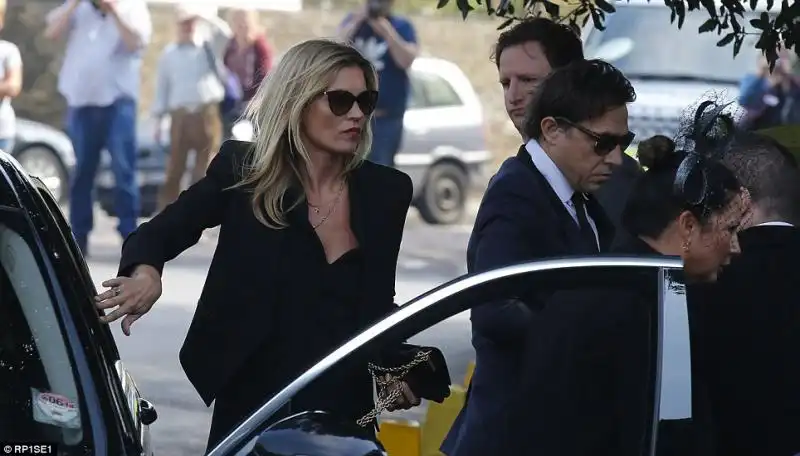 Kate Moss con il marito Jamie Hince 