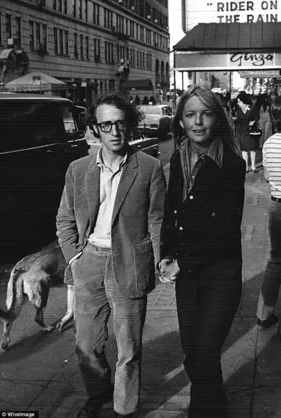 La Keaton con Woody Allen 