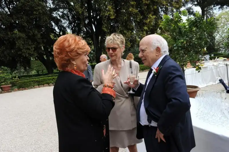 Lella Bertinotti Anselma Dell Olio e Paolo Cirino Pomicino 