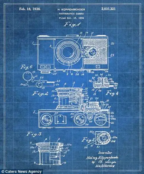 Macchina fotografica anni Sessanta 