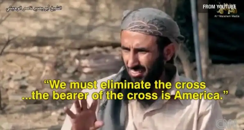 IL MAXI RADUNO DI AL QAEDA NELLO YEMEN IL VIDEO DELLA CNN NASIR AL WUHAYSHI 