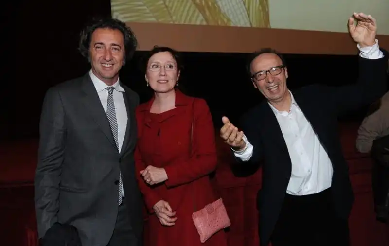 Paolo Sorrentino Nicoletta Braschi Roberto Benigni 