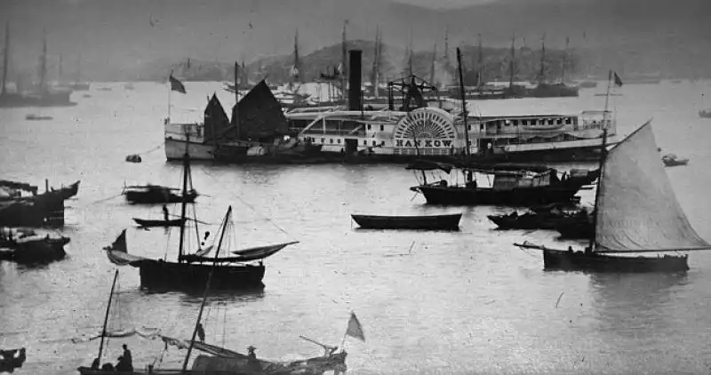 Il porto di Hong Kong 