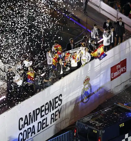 REAL MADRID IN FESTA 