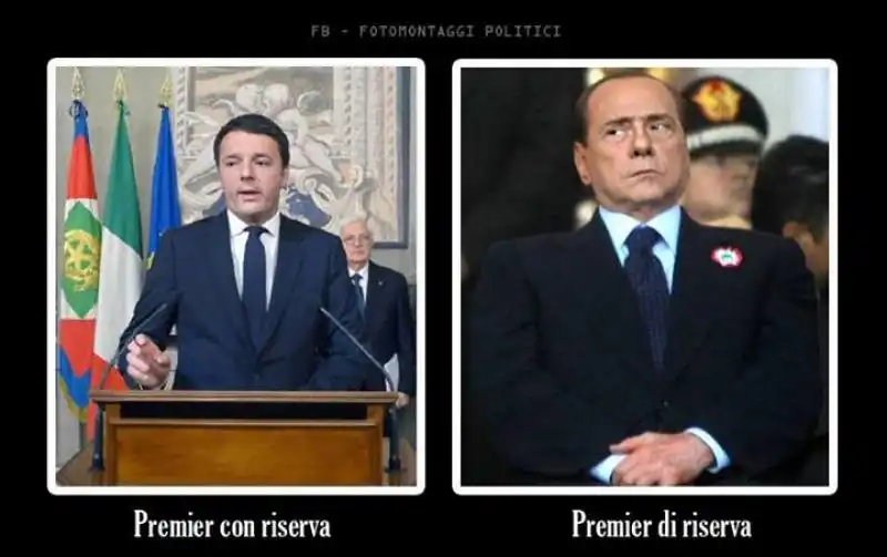 RENZI BERLUSCONI PREMIER 