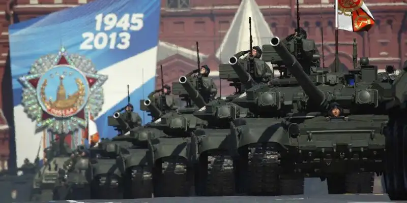 russia tank parade 