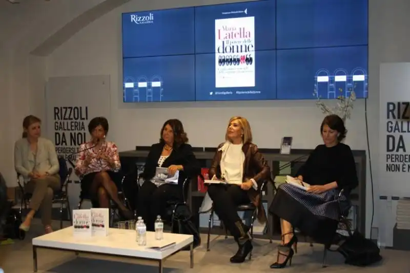 alessia mosca, laura donnini, paola severino, maria latella e claudia parzani