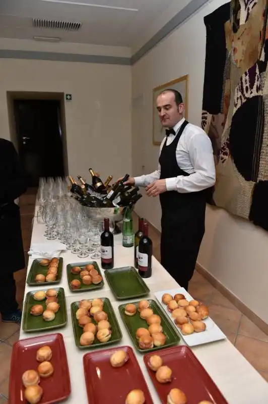 aperitivo per gli ospiti