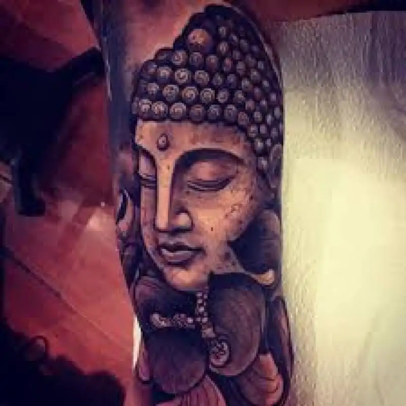 buddha tattoo 1