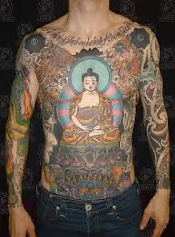 buddha tattoo 2