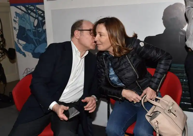 carlo verdone e barbara palombelli