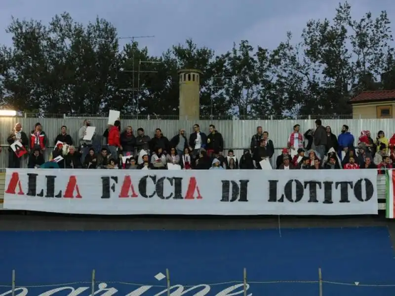 carpi tifosi ironia su lotito