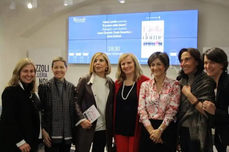 ceo di ikea, alessandra senici di luxottica, maria latella, laura bruno di sanofi, laura donnini ad di rcs libri, sabina ratti e riccarda zezza