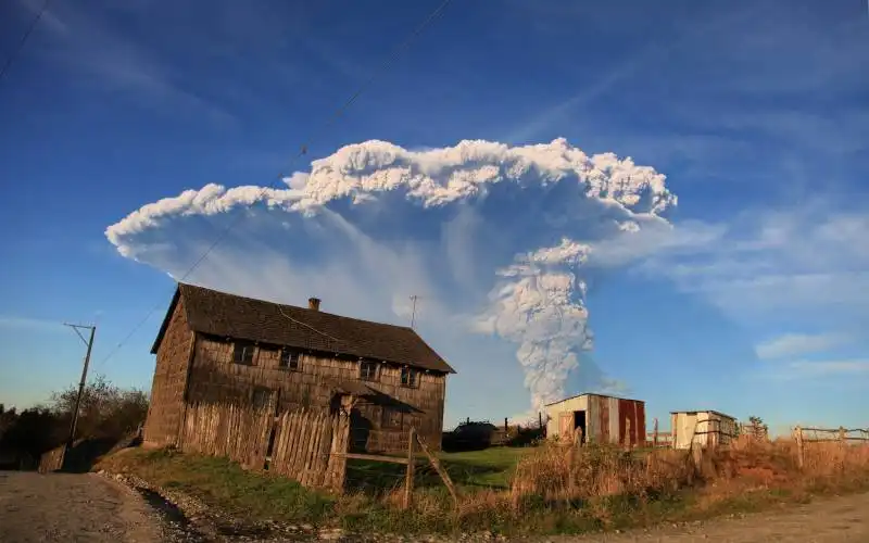 cile   eruzione del vulcano calbuco 4