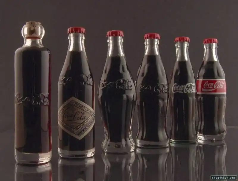 coca cola bottiglietta di vetro