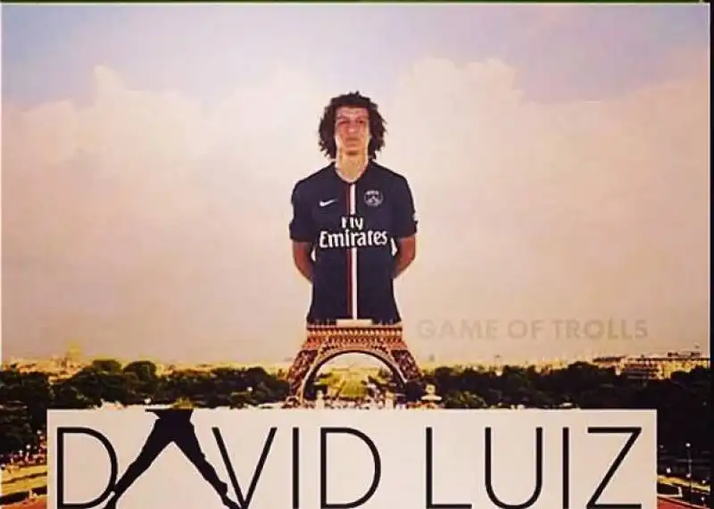 david luiz torre eiffel