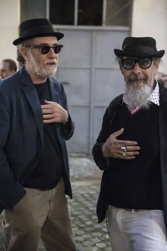 francesco de gregori e roberto d’agostino