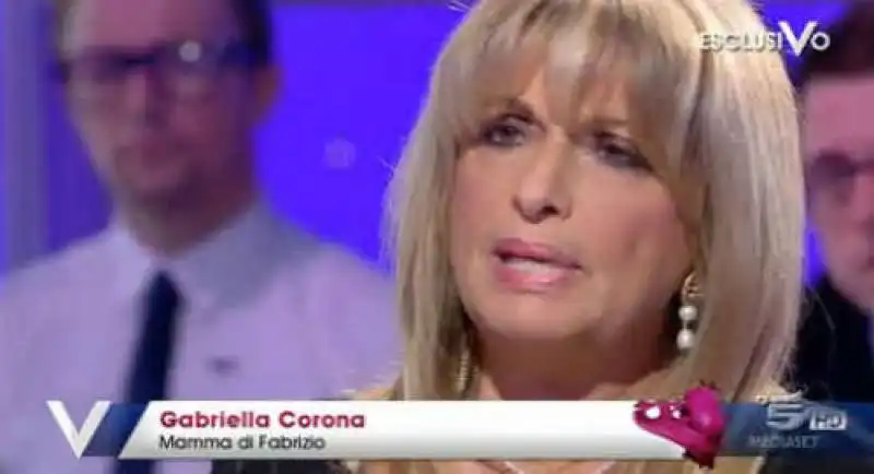 GABRIELLA MADRE DI FABRIZIO CORONA