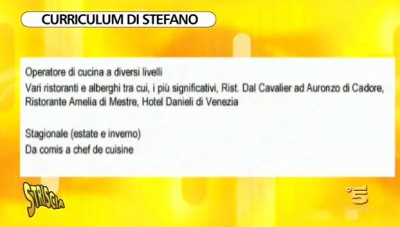 il servizio di striscia su stefano callegaro  13