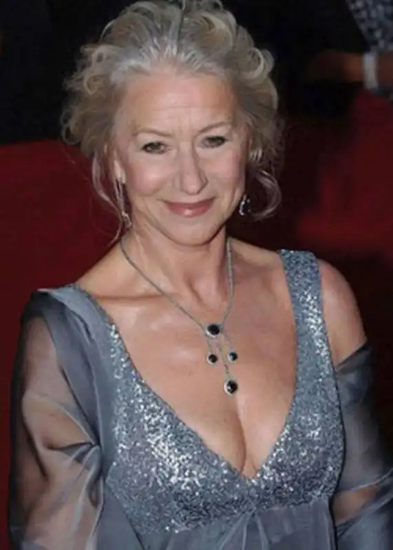 la mirren su vogue