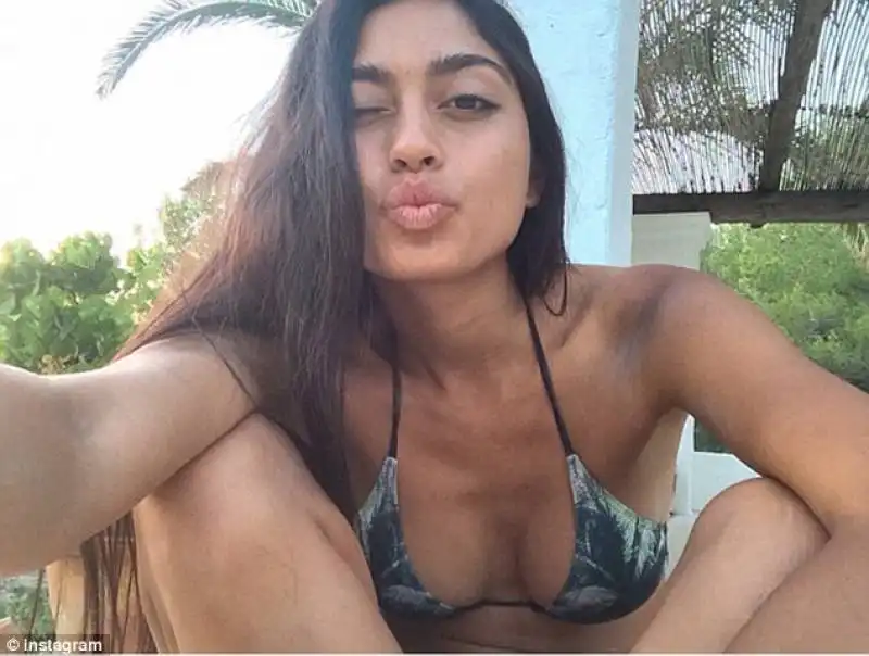 la modella italiana ambra battilana