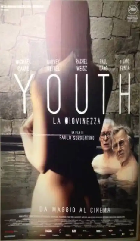 LOCANDINA DEL FILM THE YOUTH DI PAOLO SORRENTINO 