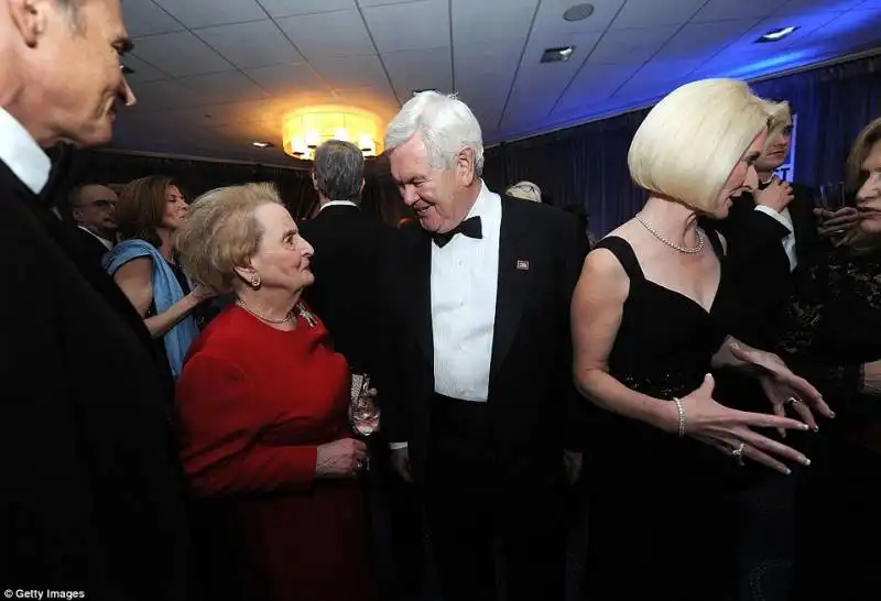 madeleine albright e newt gingrich