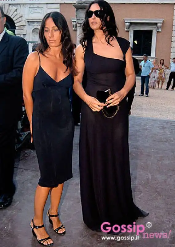 maria sole tognazzi e monica bellucci