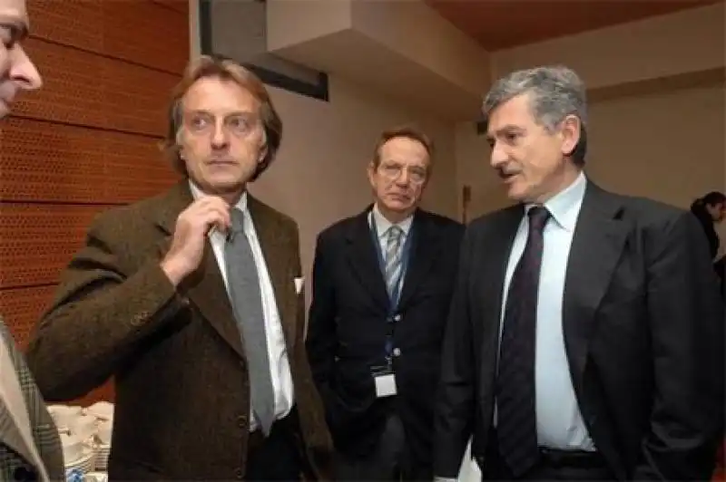 MASSIMO D ALEMA PIERCARLO PADOAN LUCA DI MONTEZEMOLO