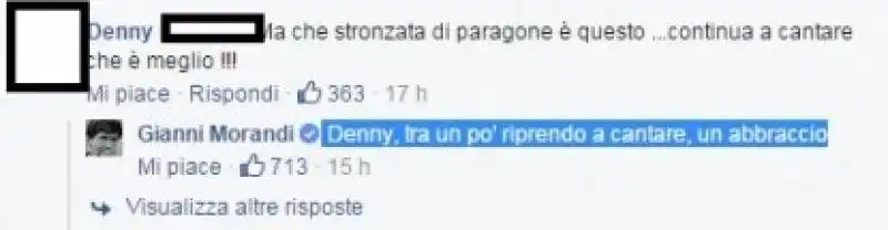 messaggi gianni morandi scelti da giornalettismo  1