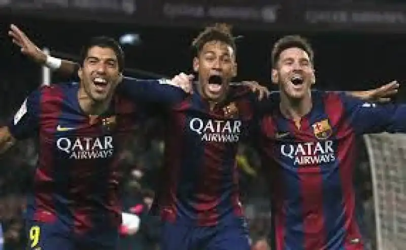 MESSI SUAREZ NEYMAR