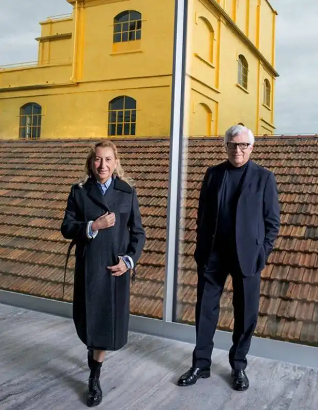 miuccia prada and patrizio bertelli