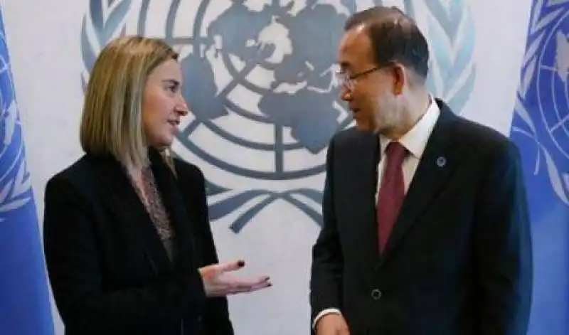 mogherini ban ki moon