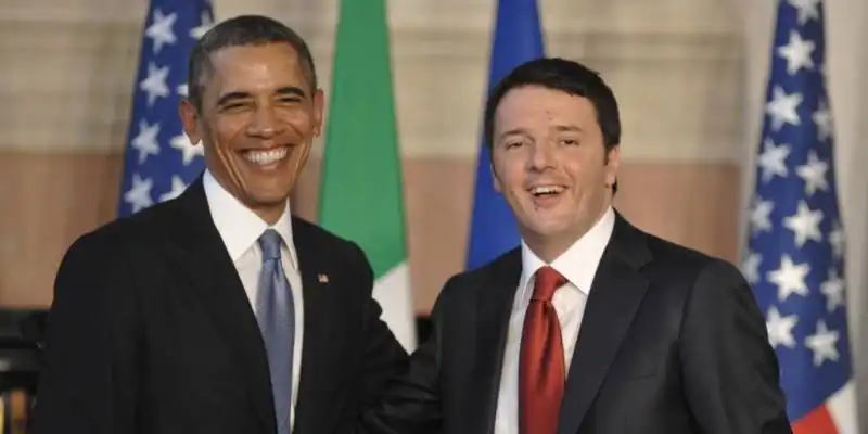 OBAMA E RENZI