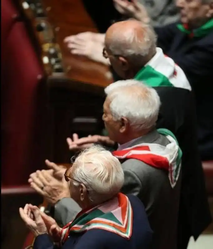 partigiani a montecitorio per i 70 anni dalla liberazione  7