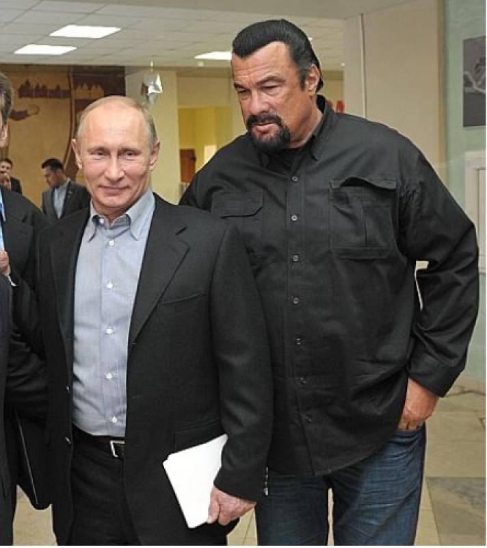 PUTIN STEVEN SEAGAL