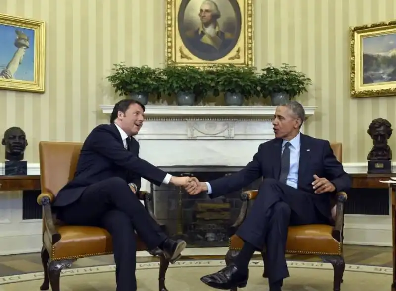 RENZI E OBAMA 