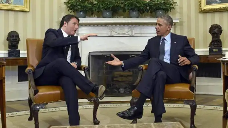 RENZI E OBAMA 