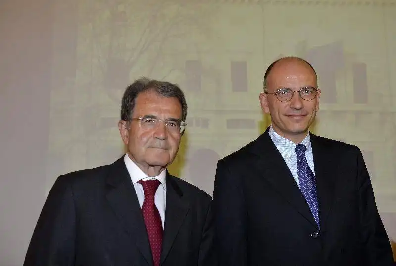 ROMANO PRODI E ENRICO LETTA 