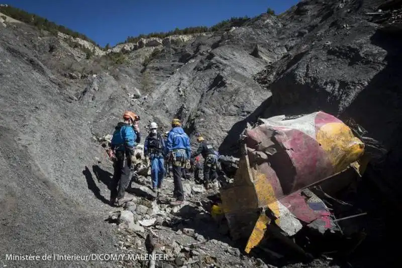 ROTTAMI GERMANWINGS 