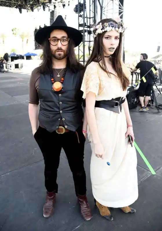 sean lennon e charlotte kemp a coachella