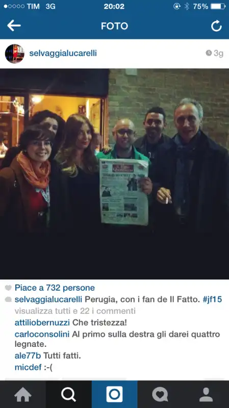 SELVAGGIA E TRAVAGLIO E FANS