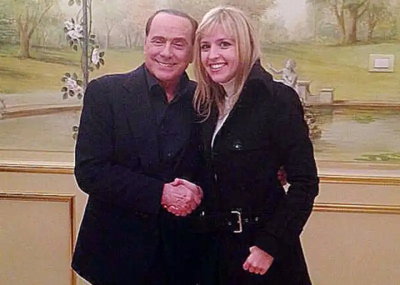 silvia sardone con berlusconi