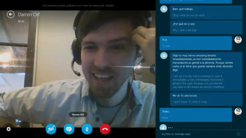 SKYPE TRANSLATOR 