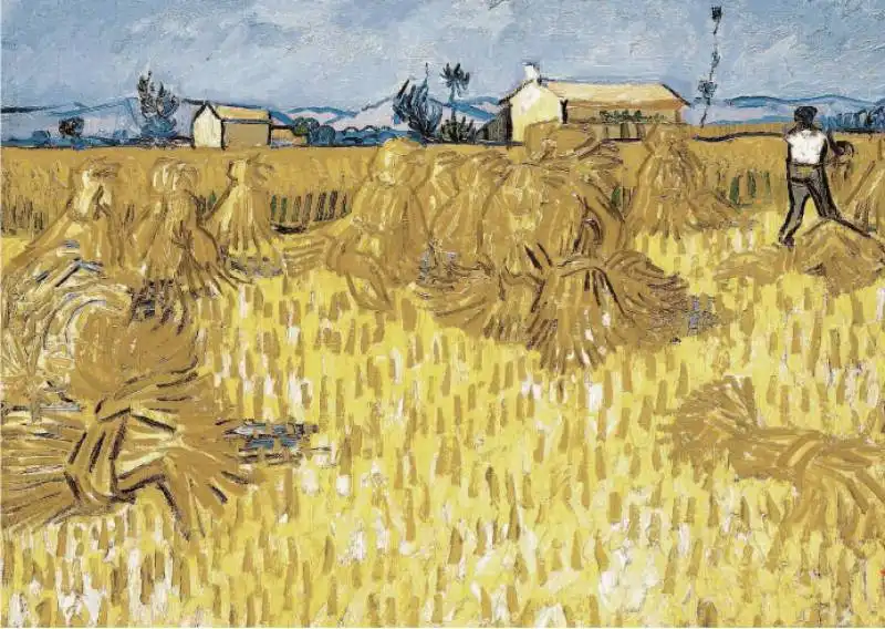 van gogh campo di grano