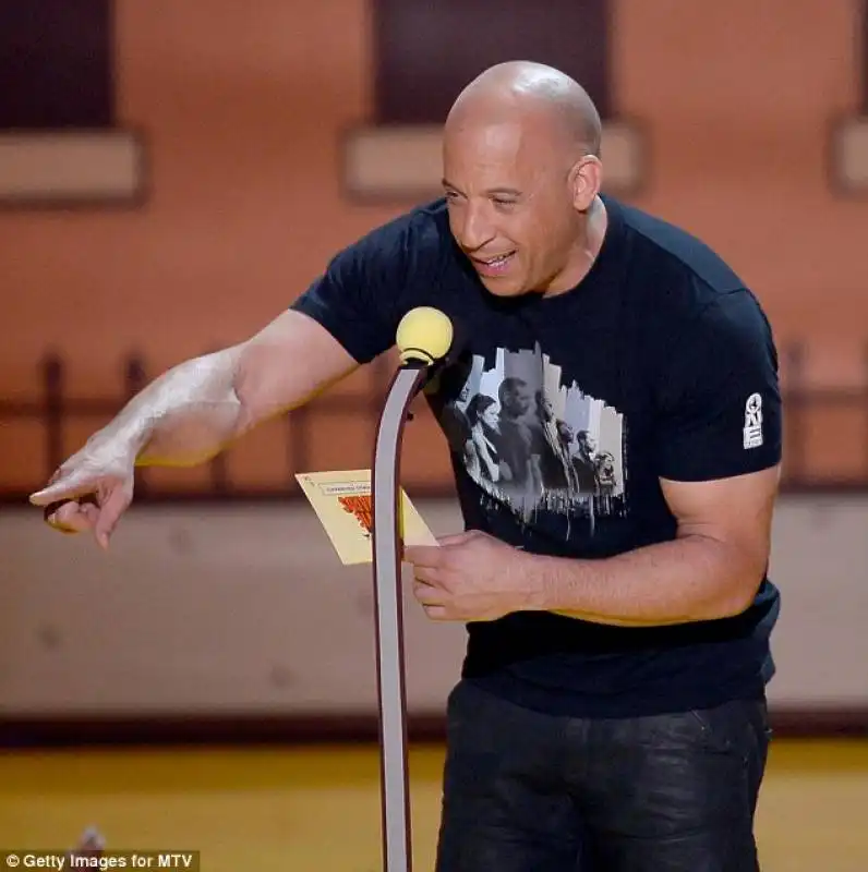 vin diesel mtv movie awards