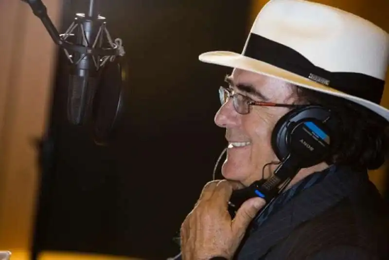 al bano in studio