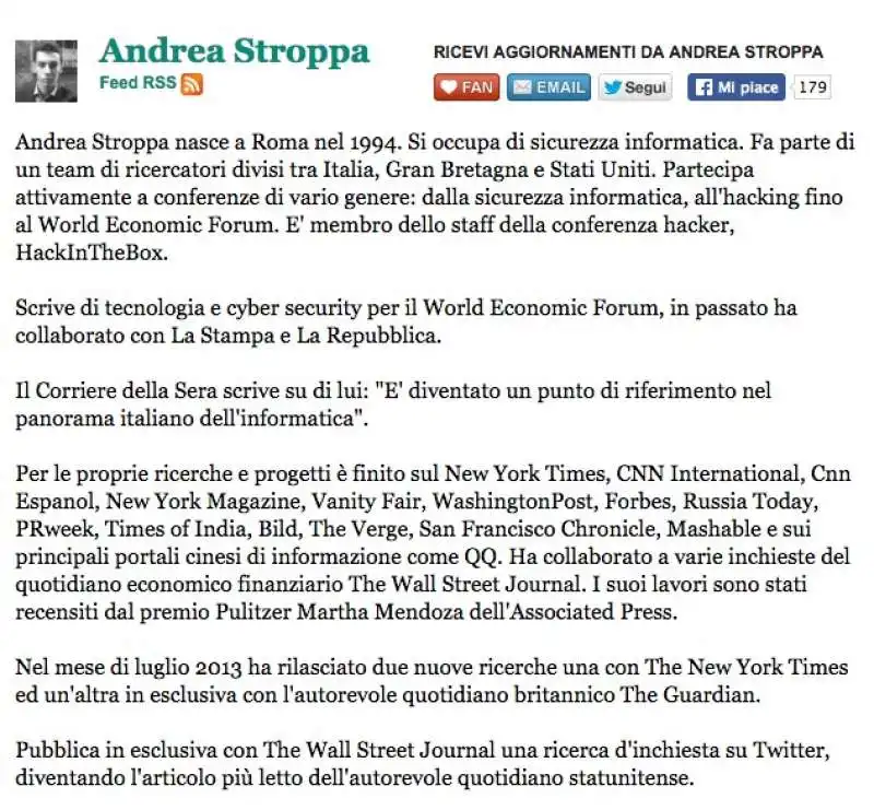 andrea stroppa cv